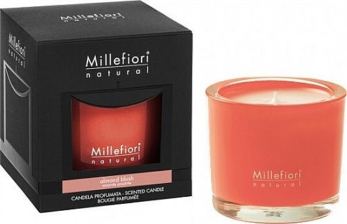 Świeca zapachowa Almond Powder - Millefiori Milano Natural Almond Blush Scented Candle — Zdjęcie N1