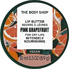 Intensywnie odżywczy olejek do suchych ust Różowy grejpfrut - The Body Shop Pink Grapefruit Lip Butter For Dry Lips Intensely Nourishing — Zdjęcie N1