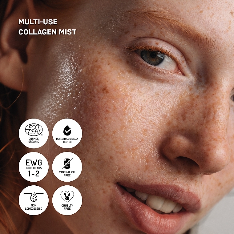 Wielofunkcyjna mgiełka kolagenowa do twarzy - Sister’s Aroma Multi-Use Collagen Mist — Zdjęcie N5