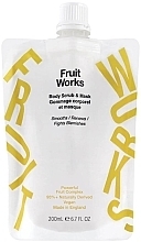 Peeling i maska ​​do ciała - Fruit Works Body Scrub & Mask — Zdjęcie N1