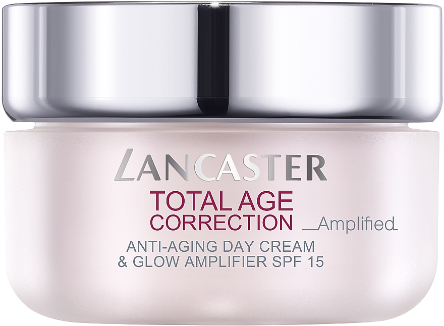 Przeciwstarzeniowy krem na dzień SPF 15 - Lancaster Total Age Correction Anti-Aging Day Cream & Glow Amplifier
