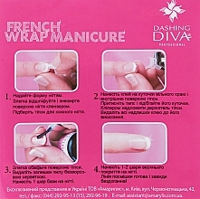 Kup Tipsy do french manicure - Dashing Diva French Wrap Plus Thick Permanent Violet