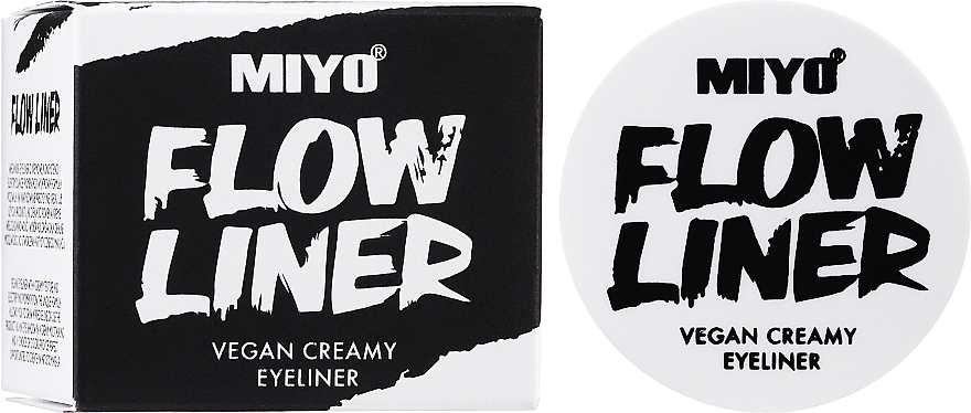 Wegański eyeliner - Miyo Flow Liner Vegan Creamy Eyeliner