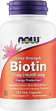 Kup Kapsułki wegetariańskie z biotyną 10 mg - Now Foods Biotin