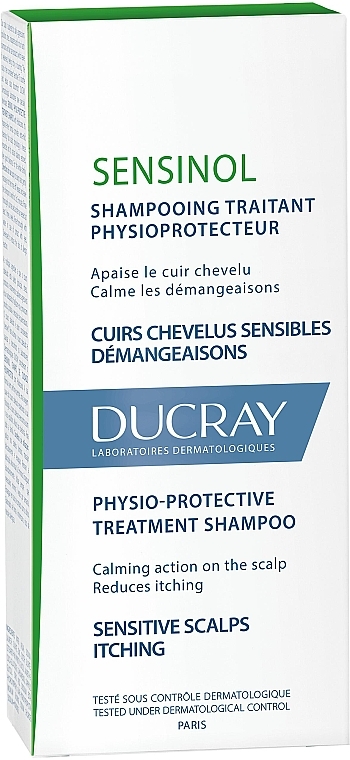 Ochronny szampon do włosów - Ducray Sensinol Shampoo — Zdjęcie N3