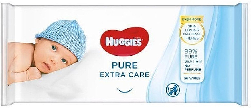 Chusteczki dla niemowląt Pure Extra Care, 56 szt. - Huggies — Zdjęcie N1