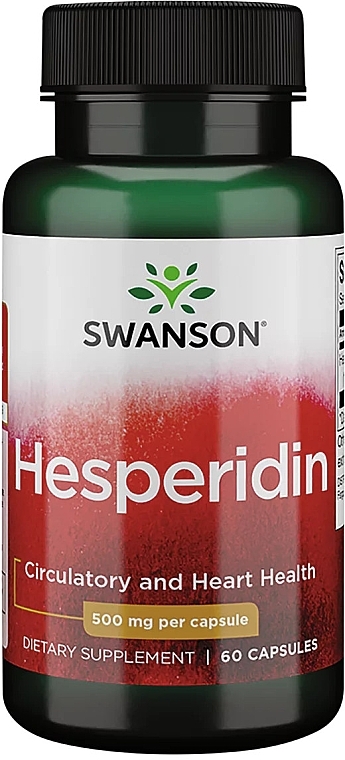 Suplement diety Hesperydyna, 500 mg - Swanson Hesperidin — Zdjęcie N2