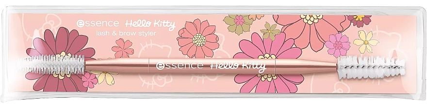 Dwustronna szczoteczka do rzęs i brwi - Essence Hello Kitty Lash & Brow Styler — Zdjęcie N2