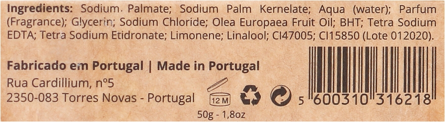 Naturalne mydło - Essencias De Portugal Living Portugal Orange — Zdjęcie N3