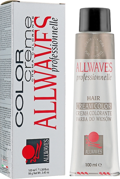 PRZECENA! Farba do włosów - Allwaves Cream Color * — Zdjęcie N1