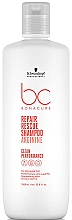 Szampon do włosów zniszczonych - Schwarzkopf Professional Bonacure Repair Rescue Shampoo Arginine Clean Performance — Zdjęcie N1