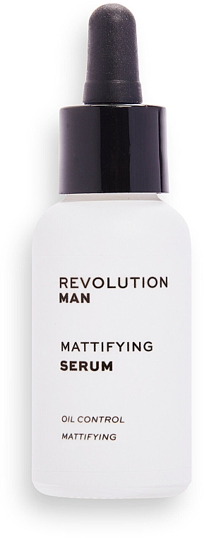 Matujące serum do twarzy z niacynamidem - Revolution Skincare Man Mattifying Niacinamide Serum — Zdjęcie N1