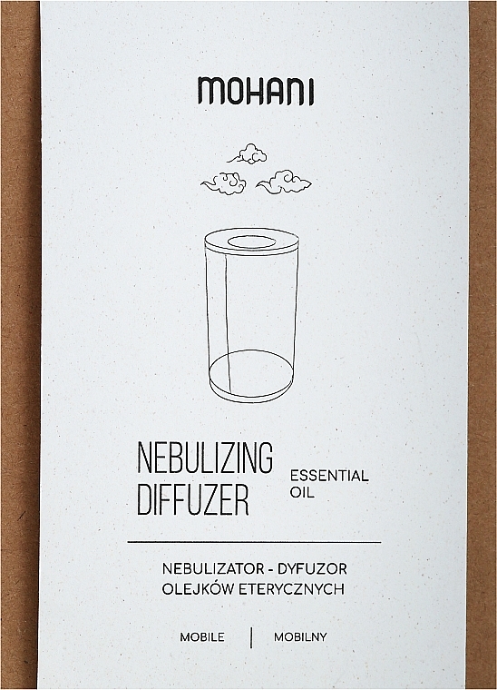 Przenośny dyfuzor olejków eterycznych - Mohani Nebulizer — Zdjęcie N2
