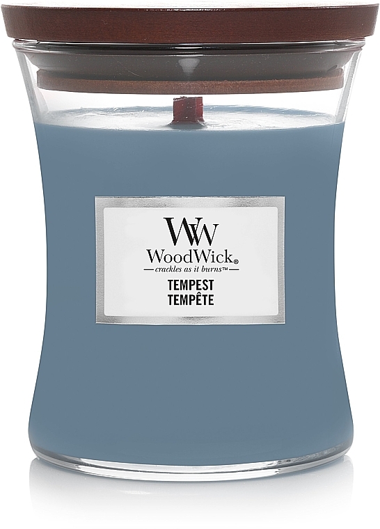 Świeca zapachowa w szkle - WoodWick Hourglass Candle Tempest — Zdjęcie N2