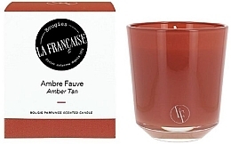 Kup Świeca o zapachu bursztynu - Bougies La Francaise Amber Tan Scented Candle