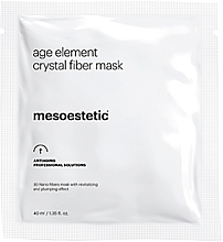 Kup aska ​​do twarzy - Mesoestetic Age Element Crystal Fiber Mask