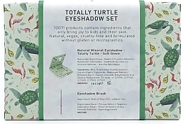 Zestaw - Toot! Totally Turtle Eyeshadow Box Set (eyesh/2,3g + brush/1pcs) — Zdjęcie N3