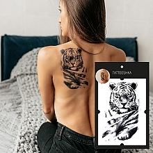 Tatuaż tymczasowy Tygrys - Tattooshka — Zdjęcie N4