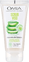 Kup Peeling do twarzy z aloesem - Omia Labaratori Ecobio Aloe Vera Face Scrub