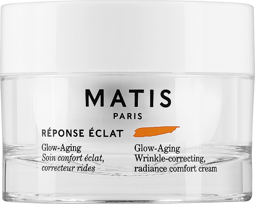 Krem do twarzy i szyi dla rozświetlonej skóry - Matis Reponse Eclat Glow-Aging Comfort Radiance — Zdjęcie N1