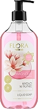 Mydło w płynie Magnolia - Vis Plantis Flora Liquid Soap — Zdjęcie N1