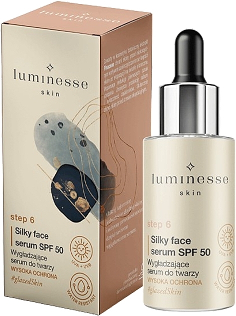 Serum do twarzy - Luminesse Skin Silky Face Serum SPF 50  — Zdjęcie N1