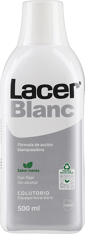 Płyn do płukania jamy ustnej - Lacer Blanc Mint Mouthwash  — Zdjęcie N1