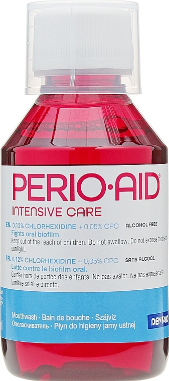 PRZECENA! Biglukonian chlorheksydyny 0,12% - Dentaid Perio-Aid Intensive Care * — Zdjęcie N1