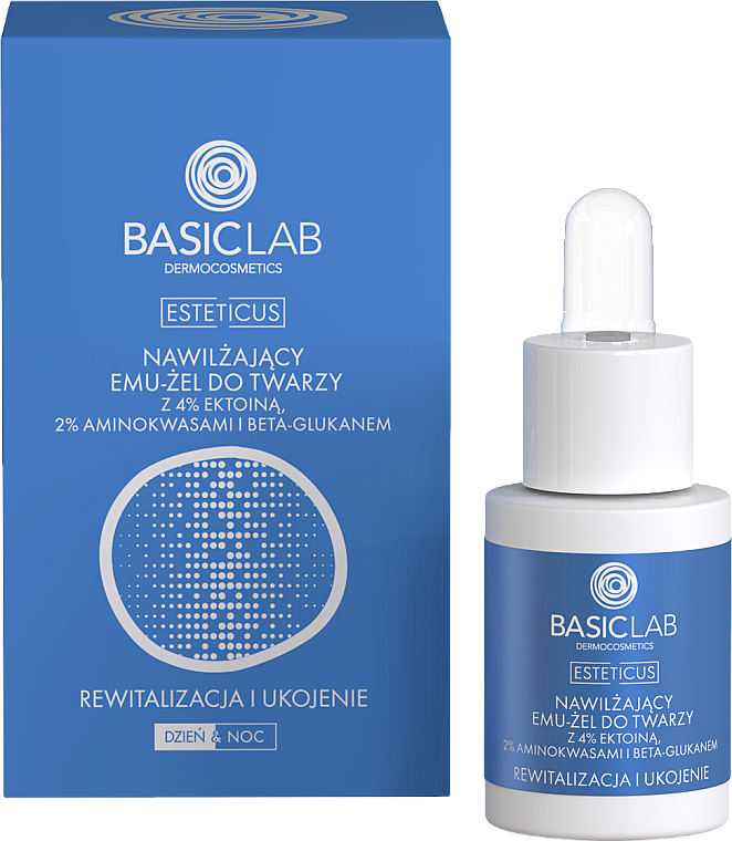 Nawilżające serum do twarzy - BasicLab Dermocosmetics Esteticus — Zdjęcie N1