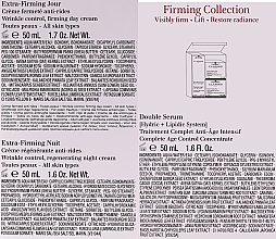 Zestaw do pielęgnacji twarzy - Clarins Travel Exclusive Firming Collection (serum/50ml + cr/2x50ml) — Zdjęcie N3