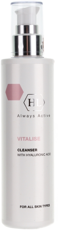 Oczyszczający preparat z kwasem hialuronowym - Holy Land Cosmetics Vitalise Cleanser