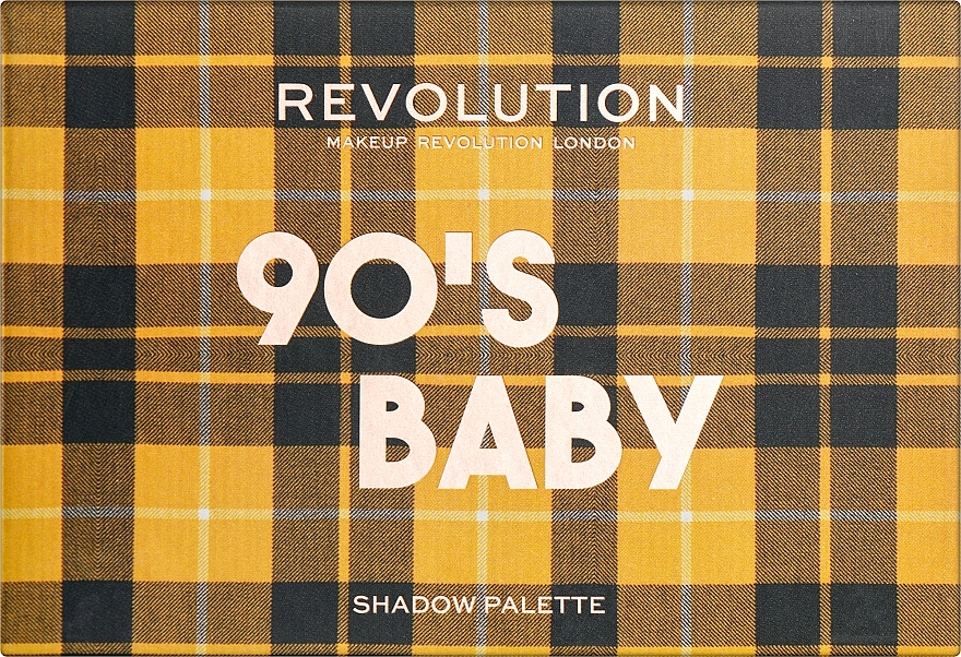 Paleta cieni do powiek - Makeup Revolution Power Shadow Palette 90's Baby — Zdjęcie N2