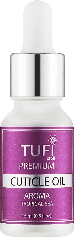 Oliwka do skórek Morze tropikalne - Tufi Profi Premium Aroma — Zdjęcie N1