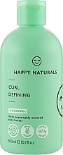 Szampon do włosów Posłuszne loki - Happy Naturals Curl Defining Shampoo — Zdjęcie N1