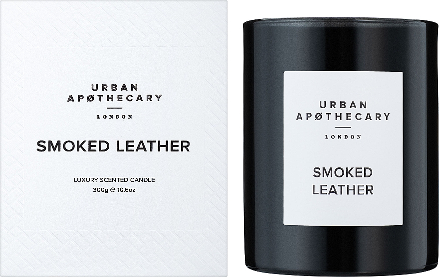 Urban Apothecary Smoked Leather Candle - Świeca zapachowa — Zdjęcie N2