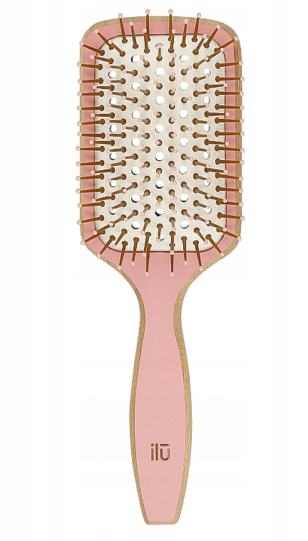 Bambusowa szczotka do włosów Sweet tangerine - Ilu Bamboo Hair Brush — Zdjęcie N1