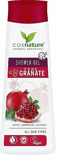 Pielęgnacyjny żel pod prysznic Granat - Cosnature Shower Gel Pomegranate — Zdjęcie N1