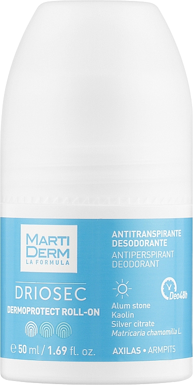 Dezodorant antyperspiracyjny w kulce - Martiderm Driosec Dermaprotect Roll-on