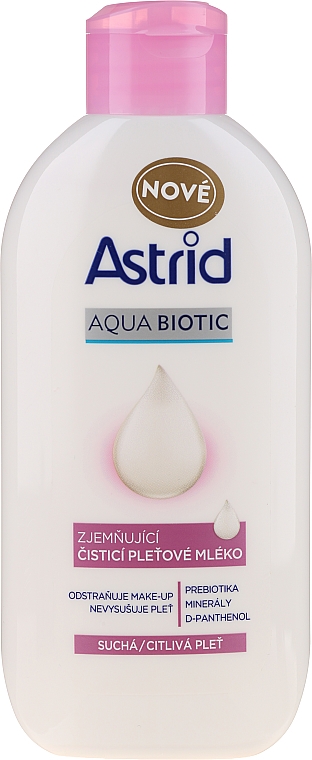 Kojące mleczko oczyszczające do cery suchej - Astrid Soft Skin — Zdjęcie N1