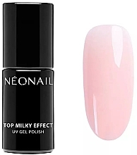 Top hybrydowy - NeoNail Top Milky Effect Blush — Zdjęcie N1