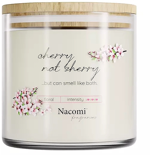 Zapachowa świeca sojowa Cherry Not Sherry - Nacomi Fragrances — Zdjęcie N1