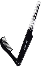 Kup Składana szczoteczka z grzebykiem do rzęs i brwi - Inter-Vion Eyelash And Eyebrow Brush