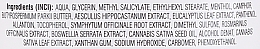 Ziołowy balsam do ciała z kasztanem i olejem konopnym - Bione Cosmetics Cannabis Kostival Herbal Body Balm With Horse Chestnut  — Zdjęcie N3