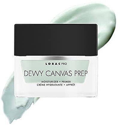 Nawilżająca baza pod makijaż - LORAC Dewy Canvas Prep Moisturizer + Primer — Zdjęcie N1