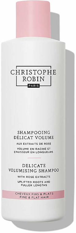 Delikatny szampon zwiększający objętość włosów - Christophe Robin Delicate Volume Shampoo with Rose Extracts — Zdjęcie N2