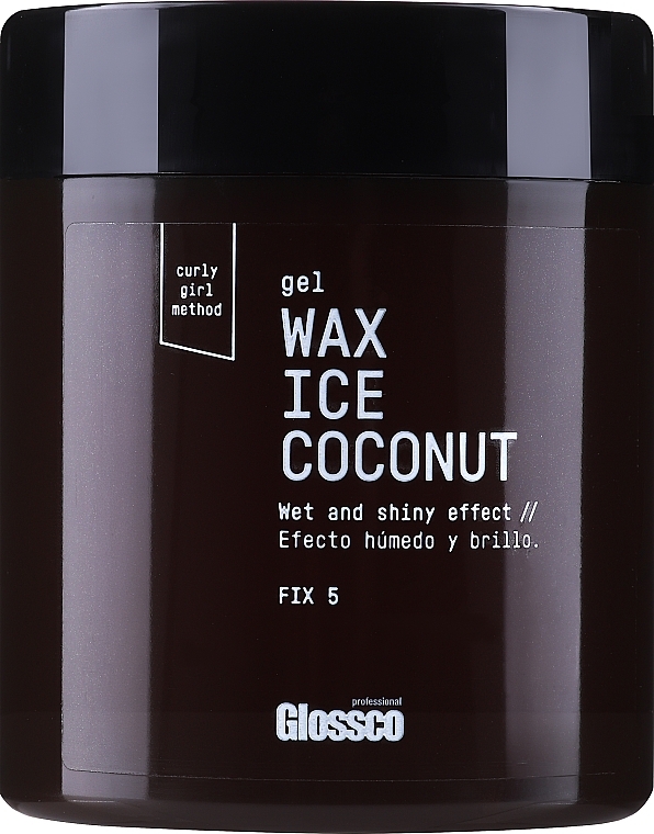 Ekstra mocny żel-wosk z kokosem - Glossco Gel Wax Ice Coconut — Zdjęcie N1