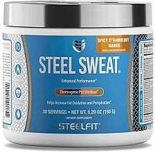 Kup Kompleks przedtreningowy - SteelFit Steel Sweat Spicy Strawberry Mango Thermogenic Pre-Workout