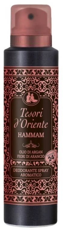 Tesori d`Oriente Hammam - Perfumowany dezodorant z atomizerem