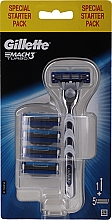 Kup Maszynka do golenia z 4 wymiennymi ostrzami - Gillette Mach3 Turbo Special Pack