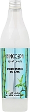 Mleczko kolagenowe z proteinami jedwabiu do kąpieli - BingoSpa Collagen Lotion With Silk Proteins Bath — Zdjęcie N1